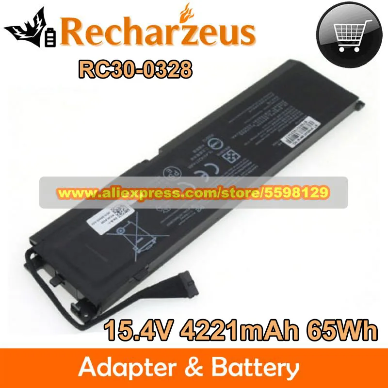 

Оригинальный 15.4V 4221mAh 65Wh для 2020 Razer Blade 15 Laptop Battery RC30-0328 RZ09-0328 RZ09-03304x RZ09-03305x RZ09-0330x