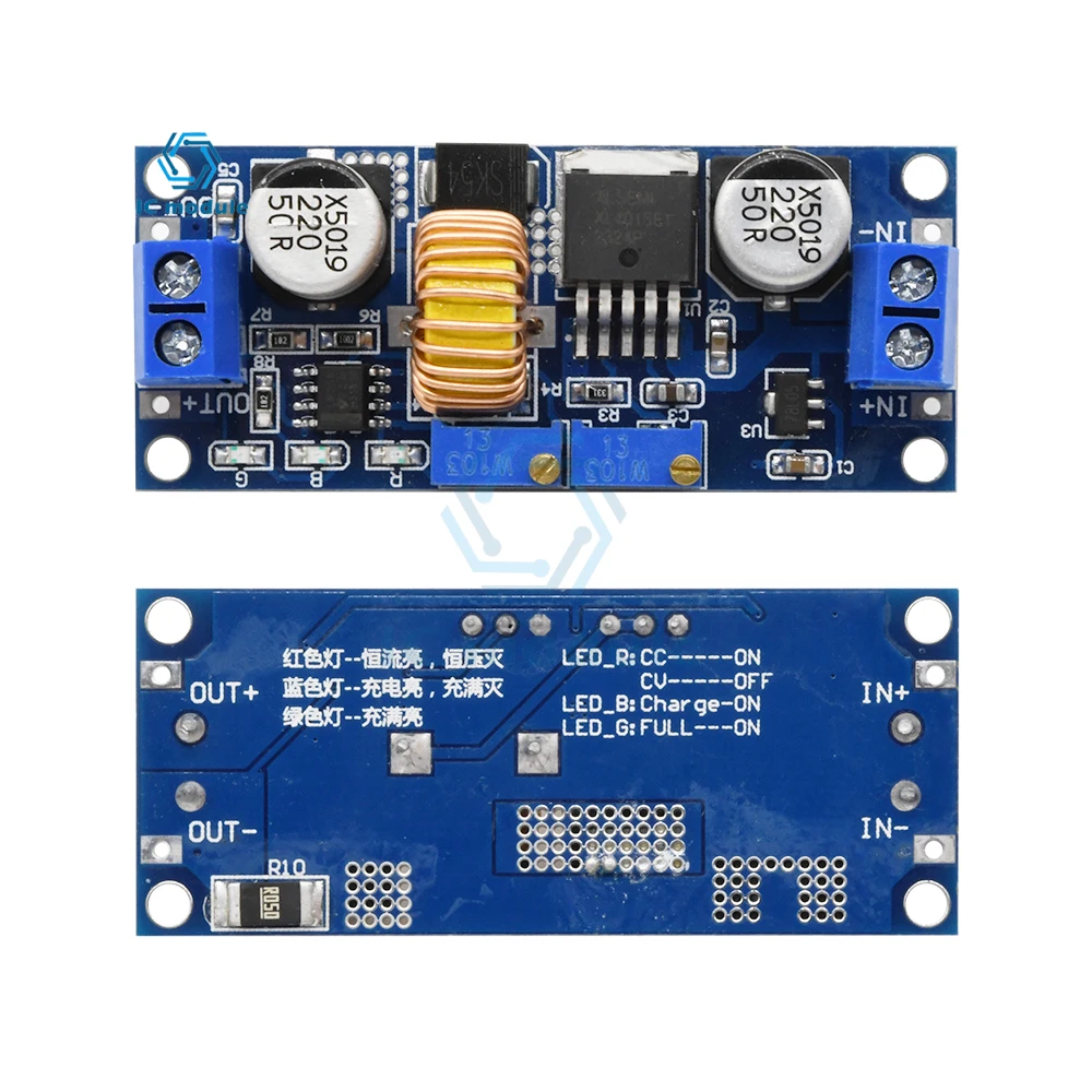 Cc/Cv Verstelbare DC-DC Dc 6-38V Naar Dc 1.25-36V 5a Step Down Voeding Buck Module Xl4015 Lithium Batterij Oplaadbord