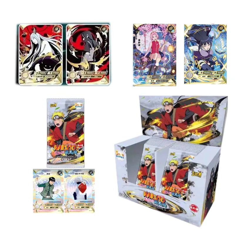 Naruto Collection Cards KA YOU Tier 4 Wave 4 Chapter of Formation Bloody Battle Scene Booster Box Anime Playing Cards