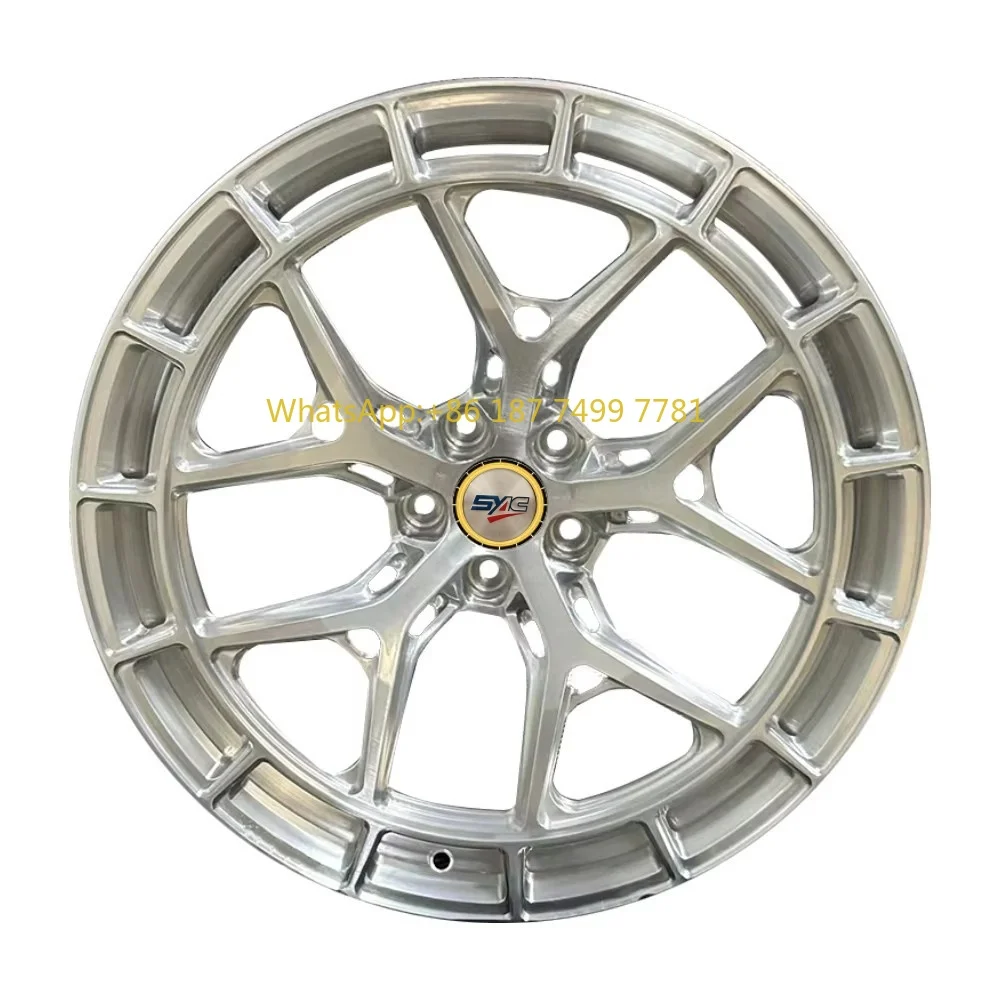 SYAC Custom 17 18 19 20 22 24-дюймовые автомобильные колеса 5x114,3 5x120 глубоковогнутые интегрированные легкосплавные диски, подходят для C8 M5 M4 M3 M2 G80