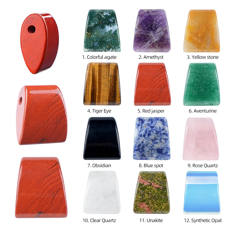 1Pc 28X24Mm Natural…