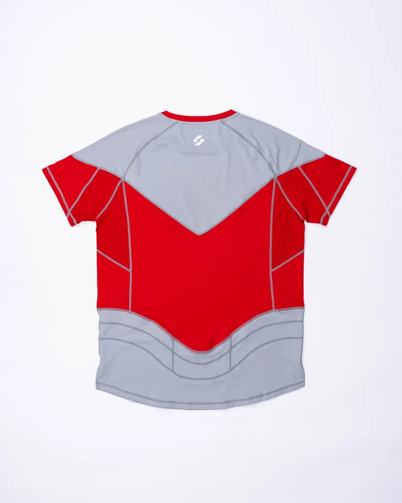 Herren Invincible Omni-Man Kompressions-Rashguard mit kurzen Ärmeln, schnelltrocknendes Fitness-Shirt für MMA, BJJ und Training, Superhelden-Cosplay-Sport-T-Shirt – Detail 7