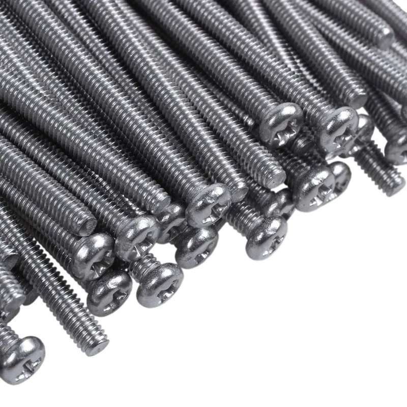 M2,5 X 40 мм, винты с круглой головкой Phillips из нержавеющей стали 304, 300 шт.