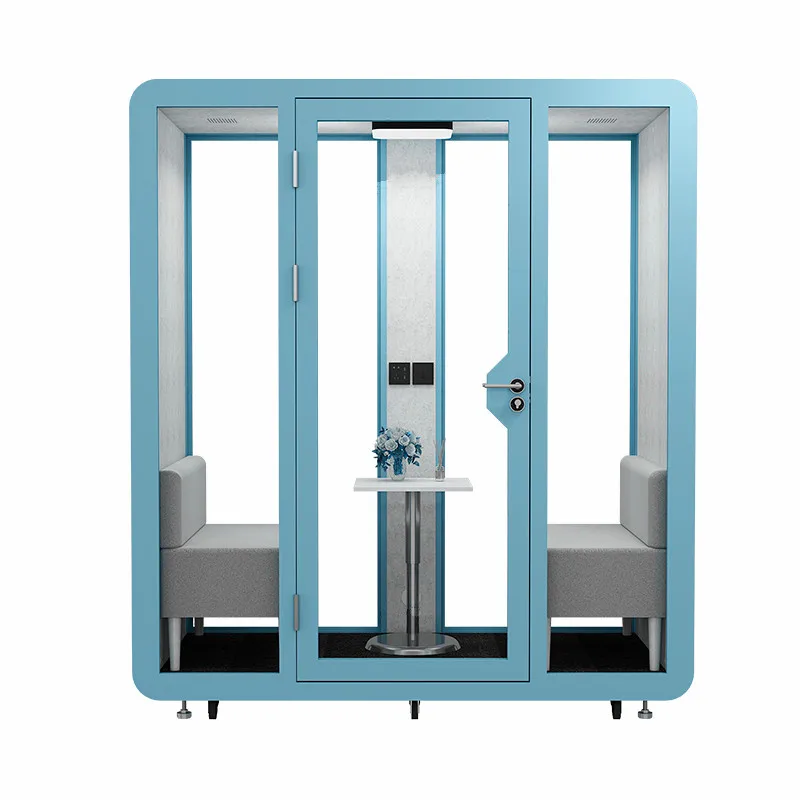 -For Mini Phone English London Antique Telephone Booth Telephone Cabin Sound Isolation Mobile Booth for Recording Drums&