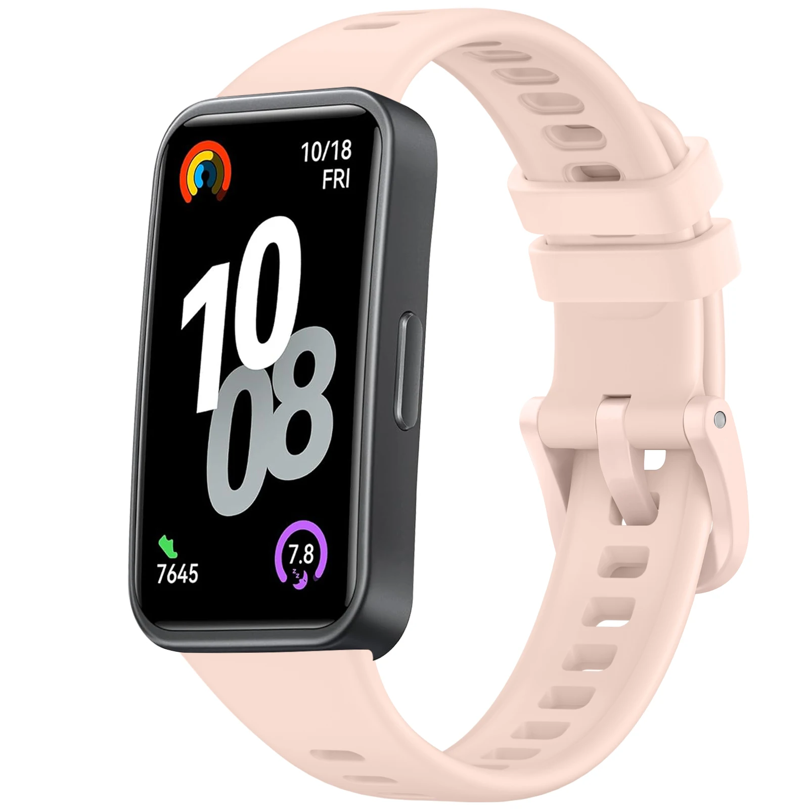 Silicone Strap For Huawei Band 8 9 Sport Breathable Watchband Replacement Wristband Bracelet for Huawei Band 9 8 Accessories