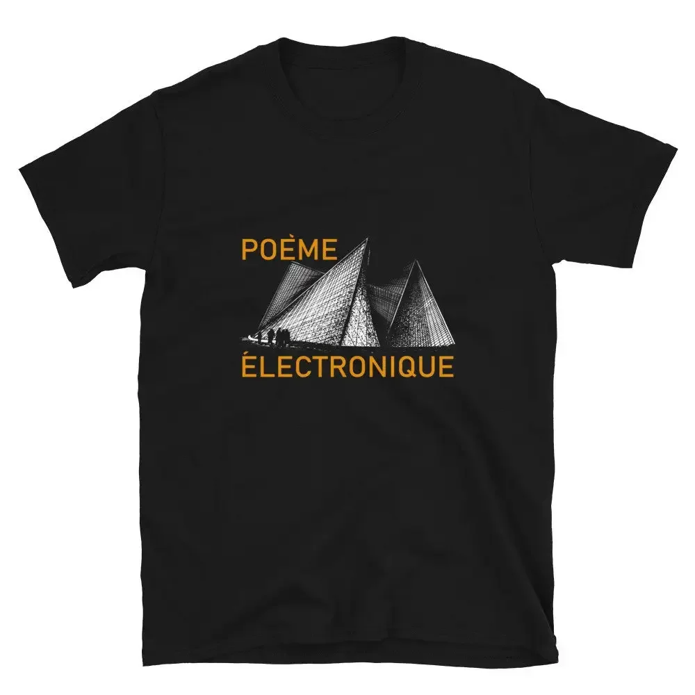 Poeme Electronique t-shirt unisexe noir édition limitée classique hommage