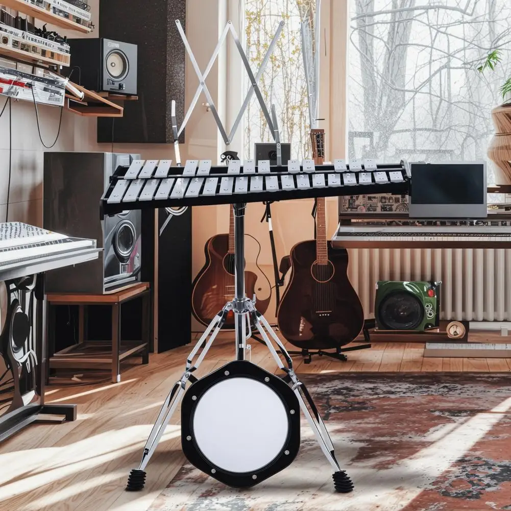 

32 Notes Glockenspiel Kit Vibraphone Meditation Aluminium Piano Sound Healing Beginners Adult Musical Instruments Percussion