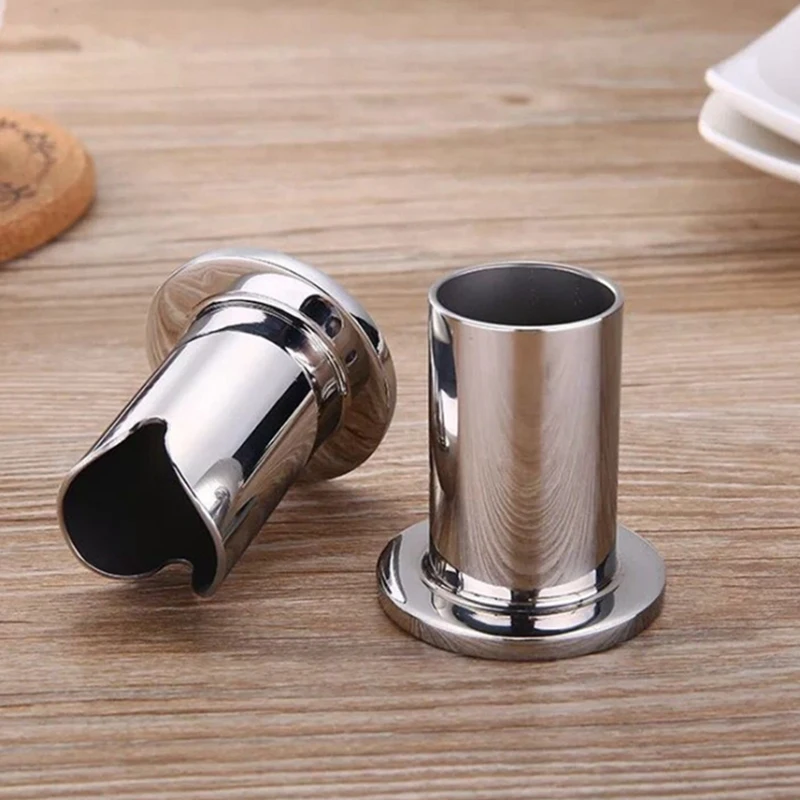 Kitchen Bar Table Decoration Thickening Stainless Steel Geometric Toothpick Box Toothpicks Holders