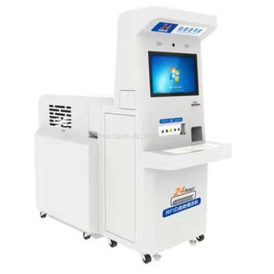 Vanch 24 ore ABS Book Lending Return Machine VB-24BCB Lettore di schede di controllo accessi con frequenza 860-960 MHz