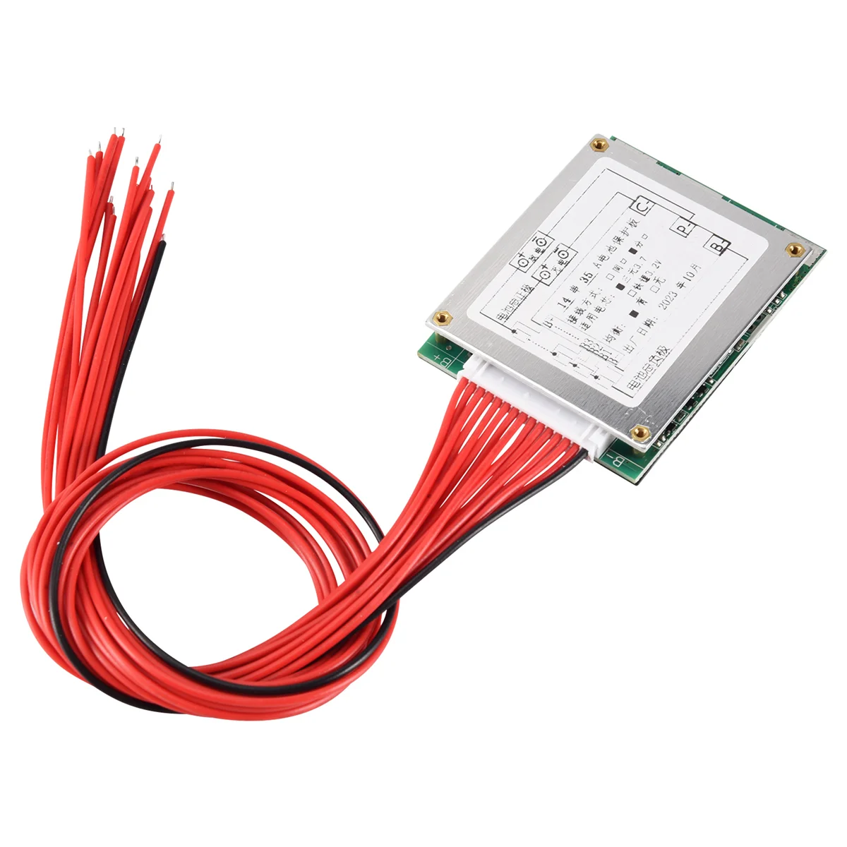 AD41-14S 52V 35A ليثيوم أيون ليبوليمر لوح حماية البطارية BMS لوحة دارات مطبوعة مع توازن ل EBike