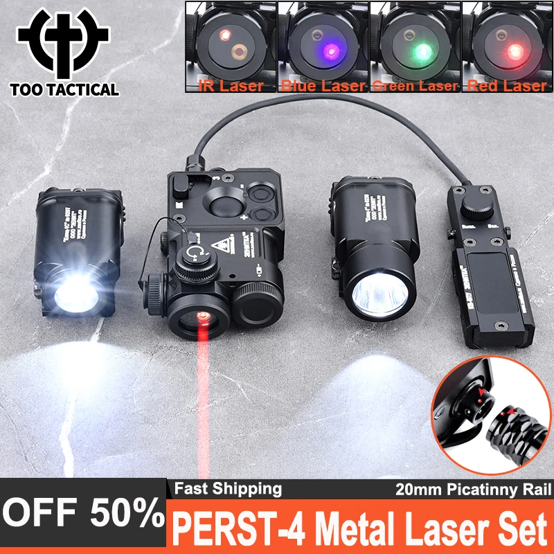 

Tactical P4 Zenitc Perst 4 PERST-4 RED Blue Green Dot IR Laser Sight KLESCH 2P 2U High Power Flashlight Klesch 1 1S Hunting Lamp