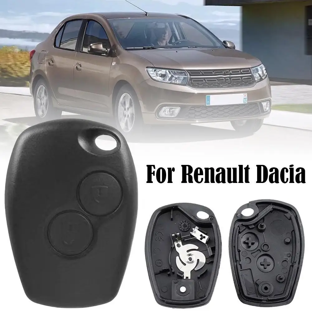 

For Renault Megane Modus Espace Laguna Duster DACIA Sandero Fluence Clio Kangoo 2 Button Remote Key Shell Case