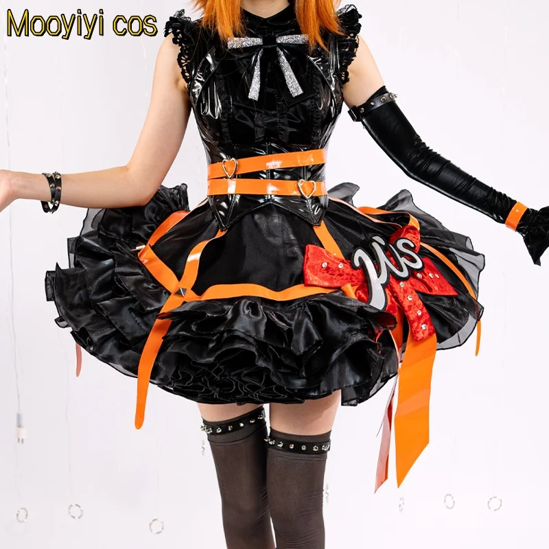 جديد هونوكا كوساكا تأثيري حلي هالوين عيد الميلاد لعب الأدوار حفلة المعرض الهزلي زي S-XL الحب لايف لوليتا كوس