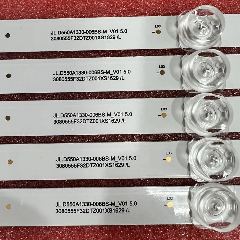 LED Strip 10LED สําหรับ DEXP U55E7000E DM-LED55UQ32 55DM7700 CX550DLEDM JL.D550A1330-006BS-M PILOT P55USXL TECH SMT55F30UC2M1B1