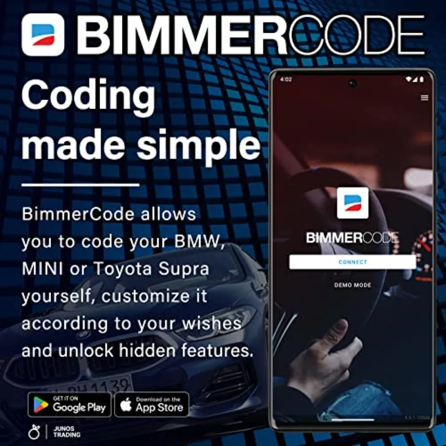 Scanner UniCarScan UCSI-2100 OBD2 Bluetooth 4.0 para BimmerCode MotoScan funciona com iOS Android Windows - Diagnóstico avançado para