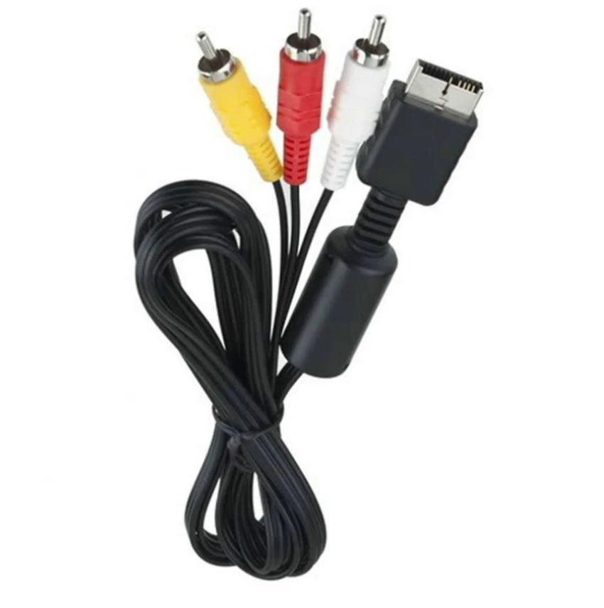 

500pcs for Ps2/ps3 Av Conversion Cable 1.8m Durable Copper Material Games Accessories Computer Accessories