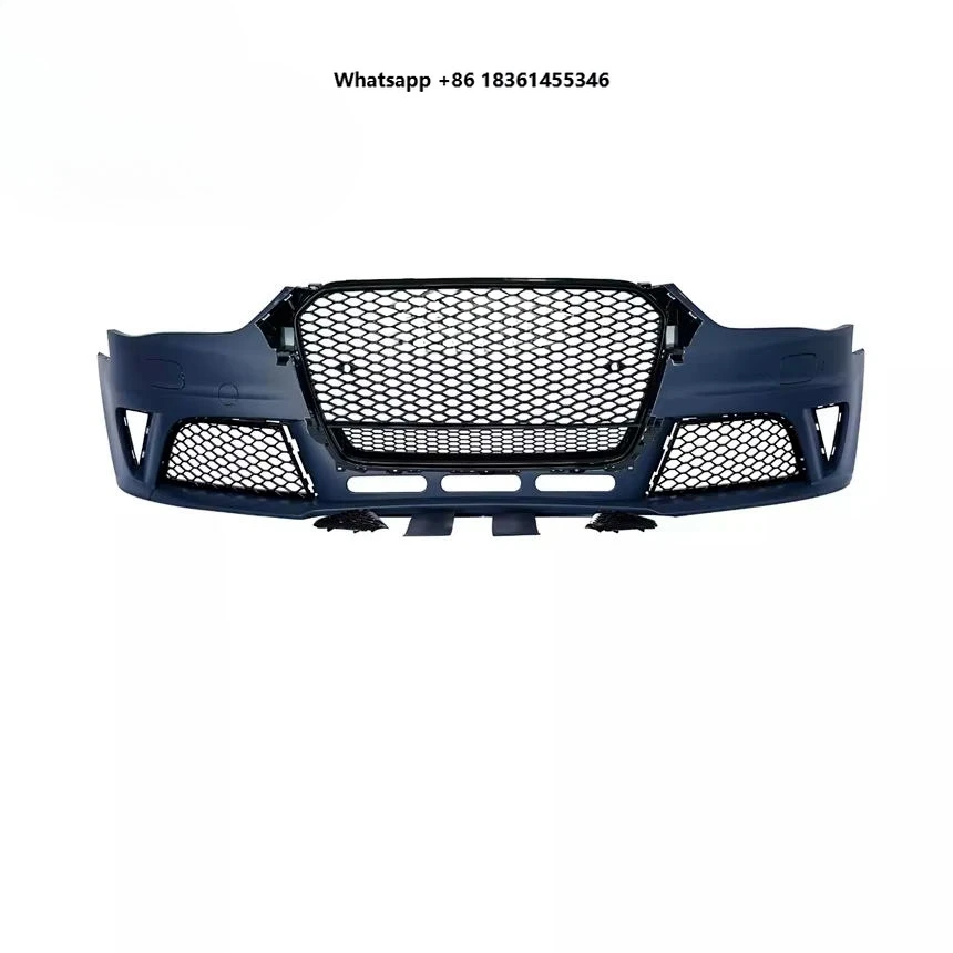 

For A4 S4 B8.5 2013-2016 Car A4 S4 Front Bumper Kits Facelift Upgrade Style Body Kits With Black Grille