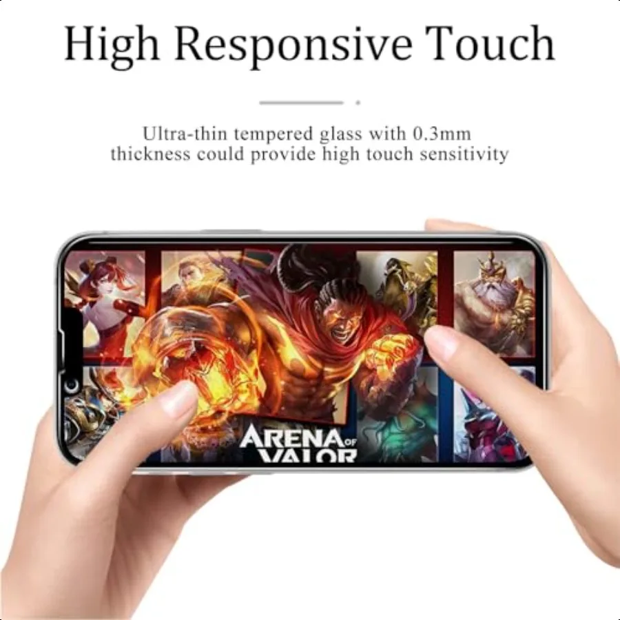 KAREEN, 2 упаковки, защитная пленка для экрана для iPhone 16e, 6,1 дюйма, пленка из закаленного стекла, защита от царапин, без пузырьков, чехол, удобный, легко