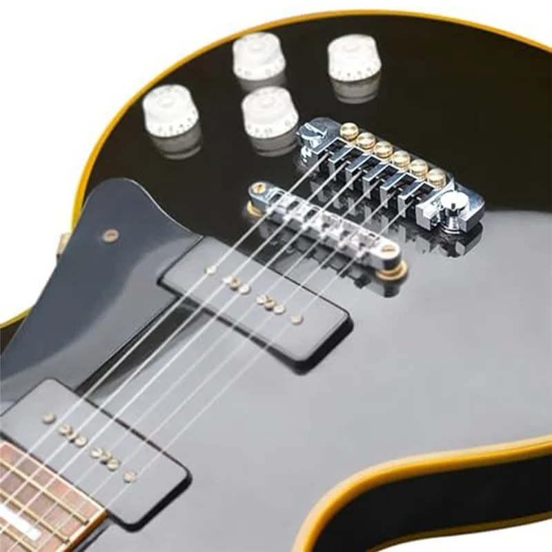 

Dropship-Guitar Bridge Tailpiece - Vintage TP 6 70'S Bridge For LP Les Paul 6 With Studs And Insert Replacement Parts