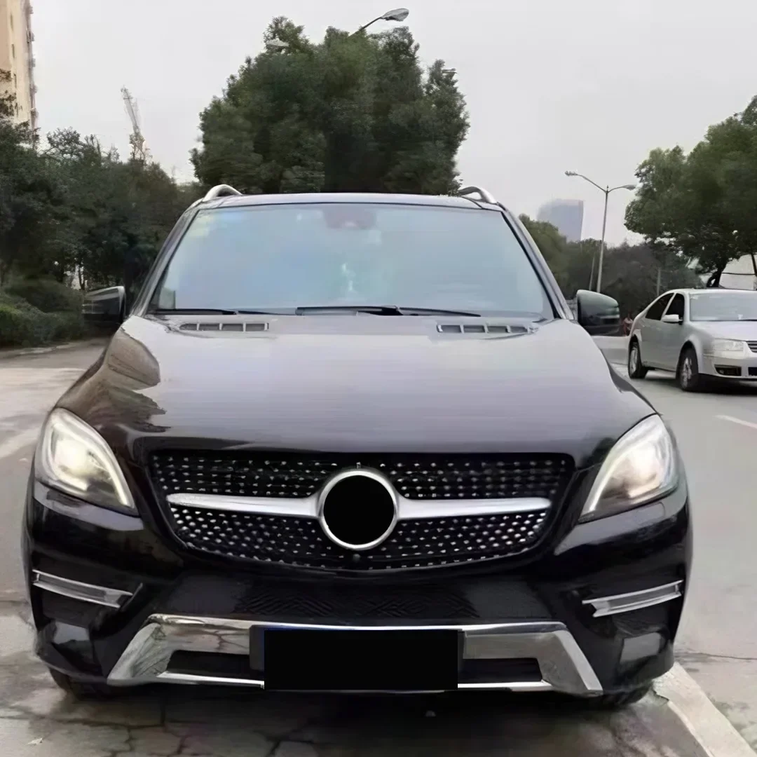 Front Grid Grille Bumper Grill Tuning For Mercedes Benz ML W166 2012-2015 ML300 ML320 ML350 ML400 ML500 ML550 Diamond GT Style