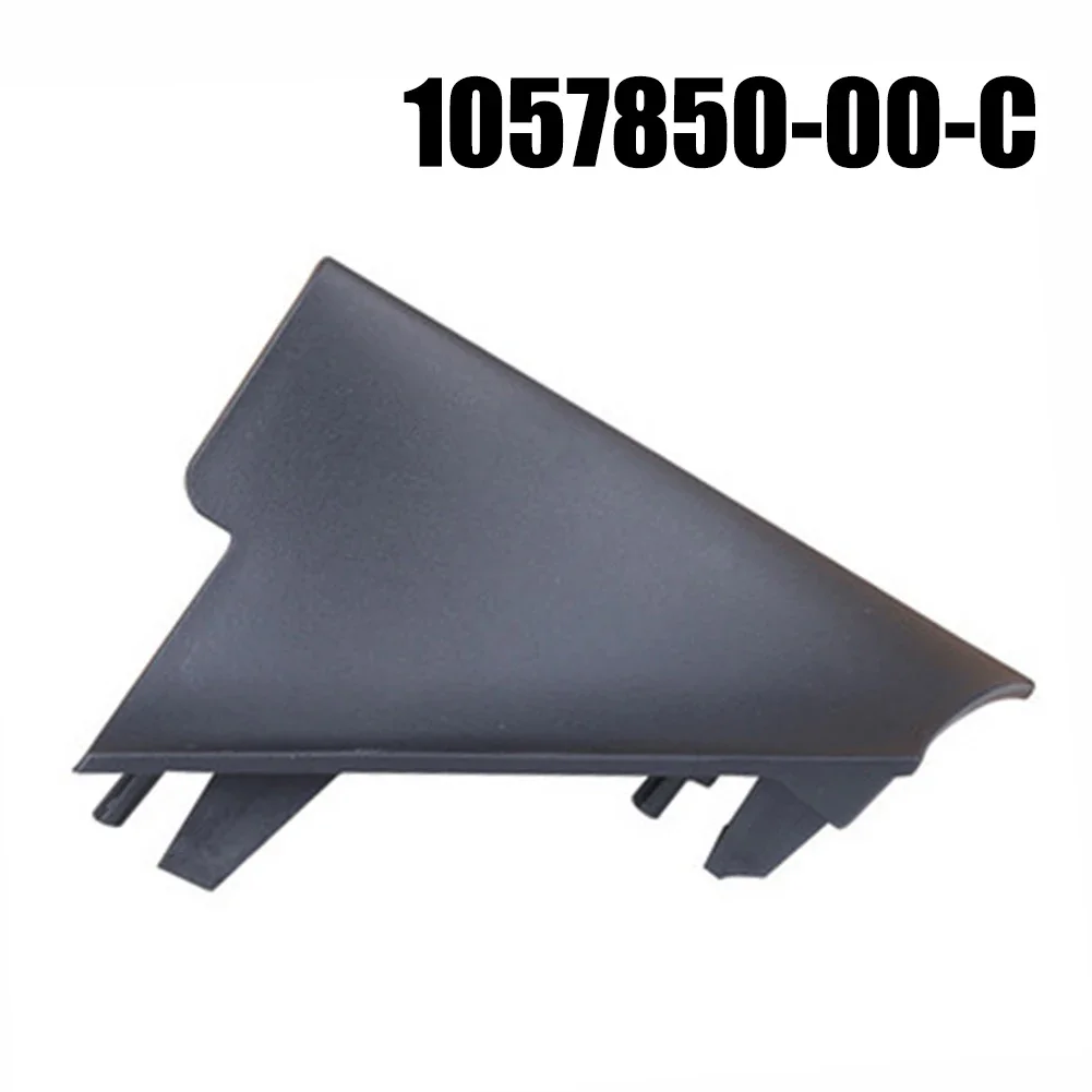 

1 шт. черный 10*8*6 см OEM номер 1057850-00-C для Tesla для модели S передний бампер буксировочная крышка сменная стильная крышка