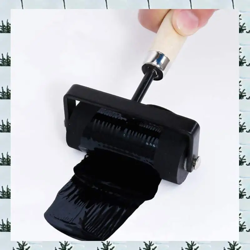 

ABLG 1,5-дюймовый и 3-дюймовый валик из твердой резины, тяжелая стальная рама, инструменты для рукоделия, 10 шт.