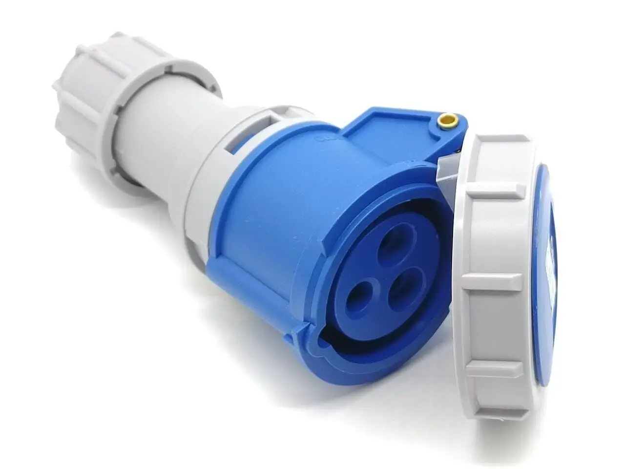 Conector Industrial CEE 16A 3pin 220V-250V 2P+E Impermeable IP67 IEC60309
