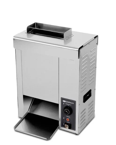 -oo Professional CE New Electric Hamburger Bread Roaster Butter Roller Automatic Burger Bun Vertical Roaster Portable Stainless