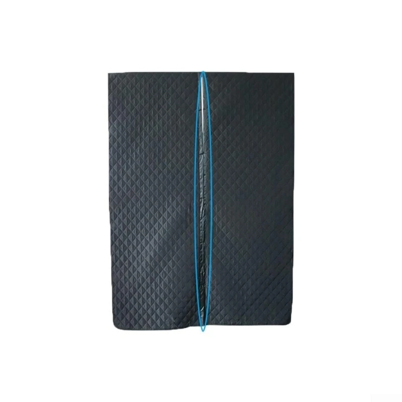 547B 3 Layer Insulated Door Curtain Insulated University Fabric Fastening Constant Use