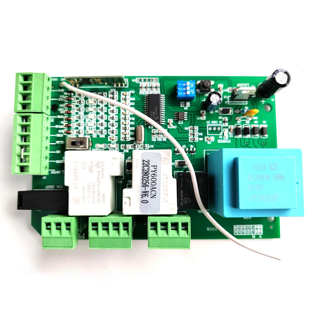 py600ACN Control Board for Sliding Gate Opener Security Electronic Main Replacement Circuit Control Board 110V or 220V