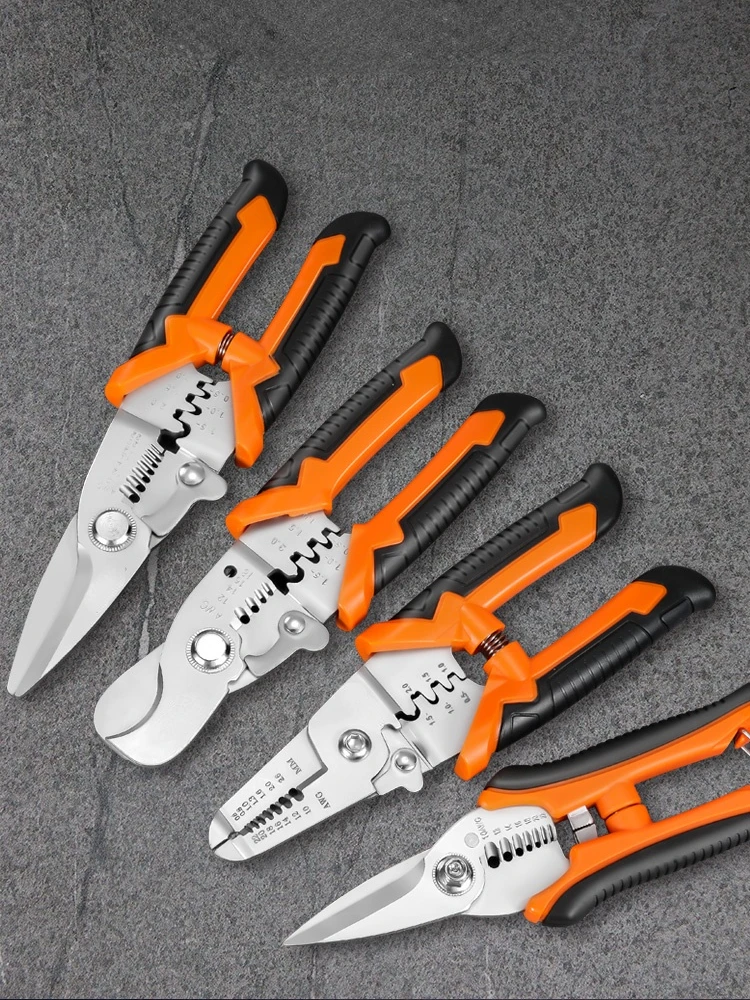 

Multi Crimping Pliers Wire Stripper Tool Pliers Multi Functional Snap Ring Terminals Crimpper Auto Tools Pliers Repair Tools