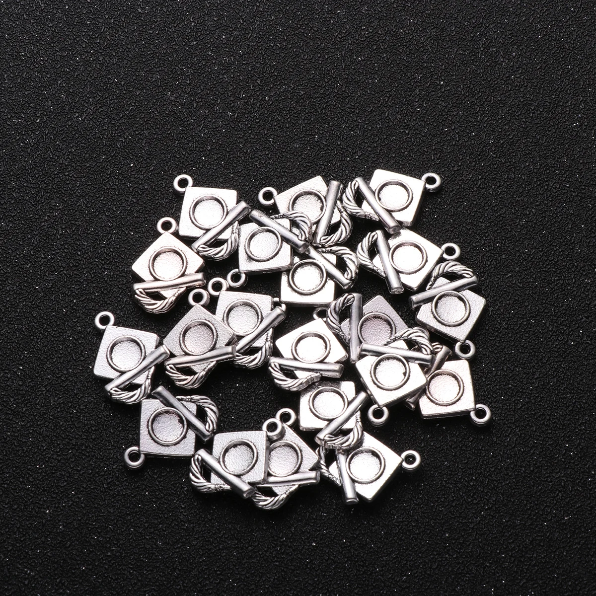 

20 Pcs Graduation Cap Accessories DIY Pendant Charms Vintage Hat Jewelry Making Pendants