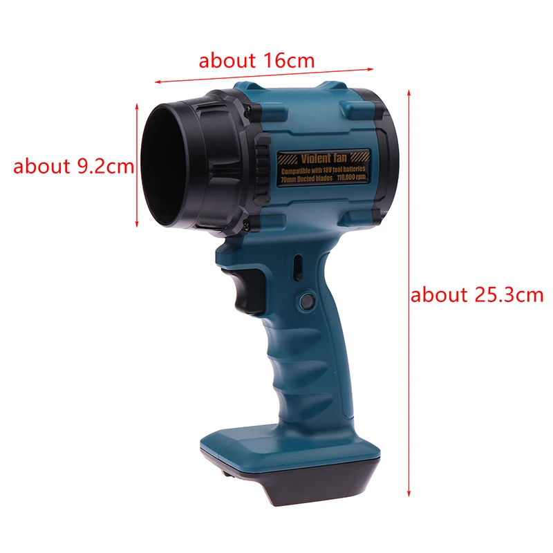

High-Power Hairdryer With Lithium Battery For Car Camping, Large-Capacity Outdoor Handheld Fan, And Home Charging