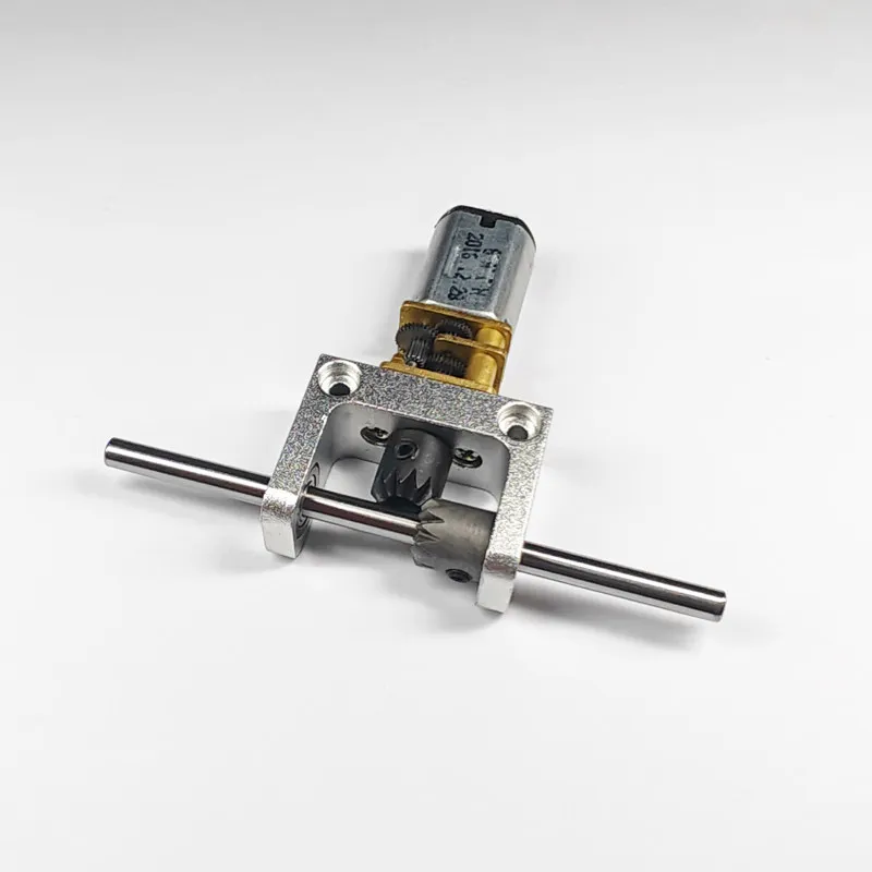 For 2/3Mm Shaft N20 Motor Rear Axle Power Transmission Box 90 Degree 1:1 Bevel Gear Box Bevel Gear T Type
