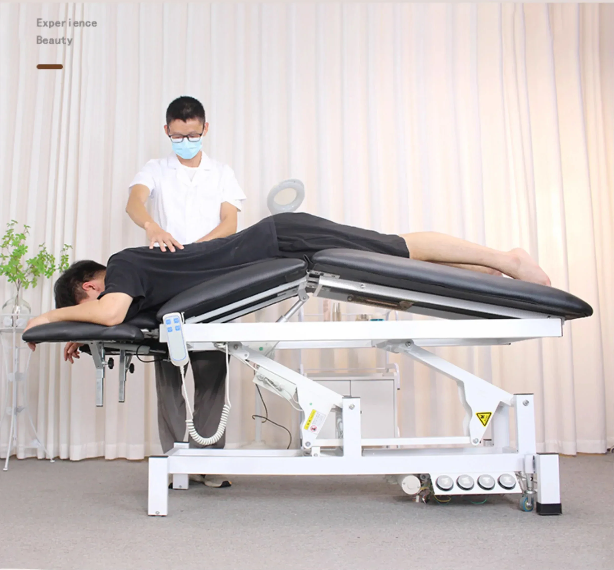 

Электрическая кушетка для татуировок FG11 с автоматическим подъемом, массажная кушетка для тату и косметических процедур