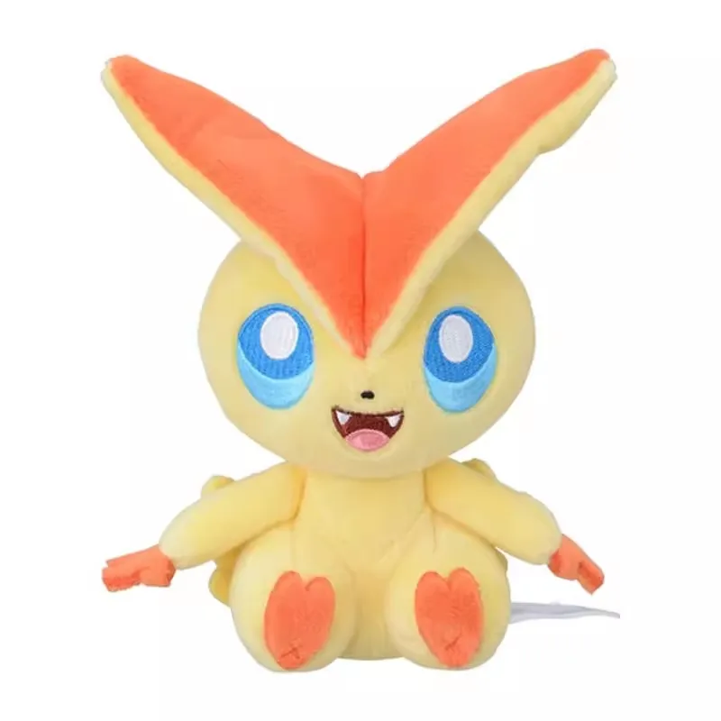 

Hi-Q оригинальные аниме игры pokemon Fit Victini мягкая плюшевая игрушка кукла подарок для ребенка