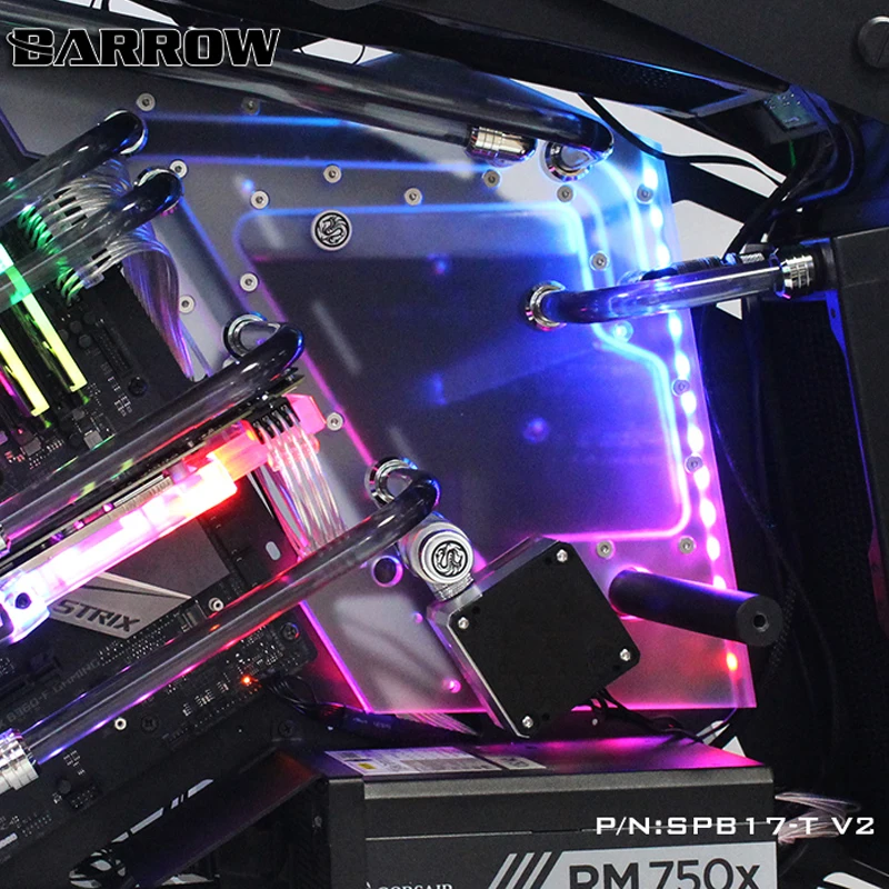 

Насос Barrow 17W DDC PWM с прямым подключением, высота подъема 5,5 метров, 960 л/ч, 4000 об/мин, регулируемый, для дистрибьюторской пластины SPB17-T V2