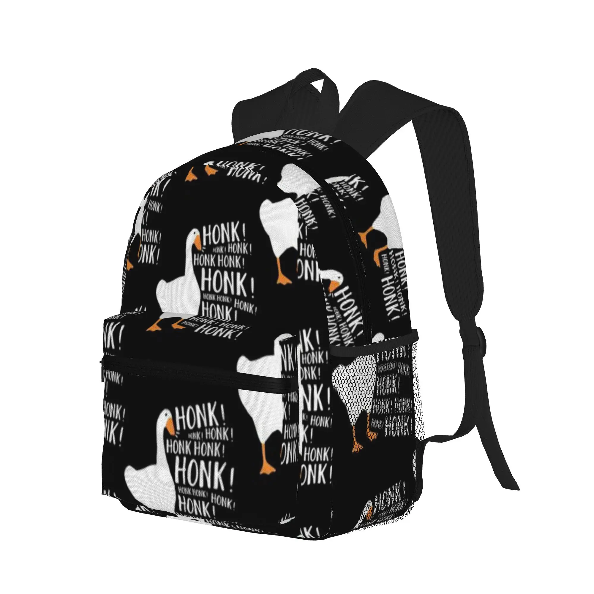 Untitled Goose Game T-ShirtUntitled Goose Honk  Casual Backpack for Students and Adults Bags