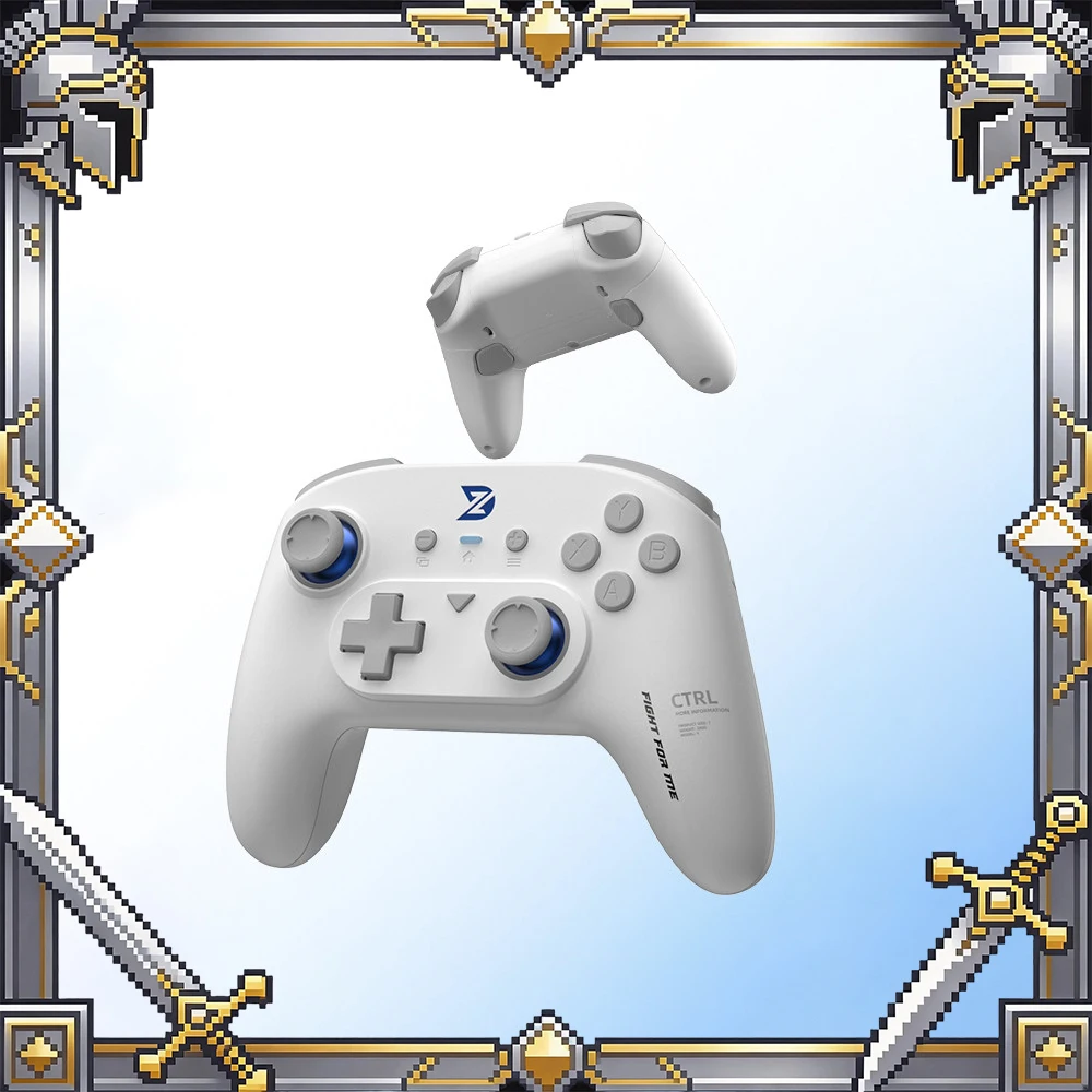 

ZD Shadow Wings Pro Gamepads Three Mode Wireless Hall Trigger Hall Joystick Modularized Game Pad For Phone/PC/NS