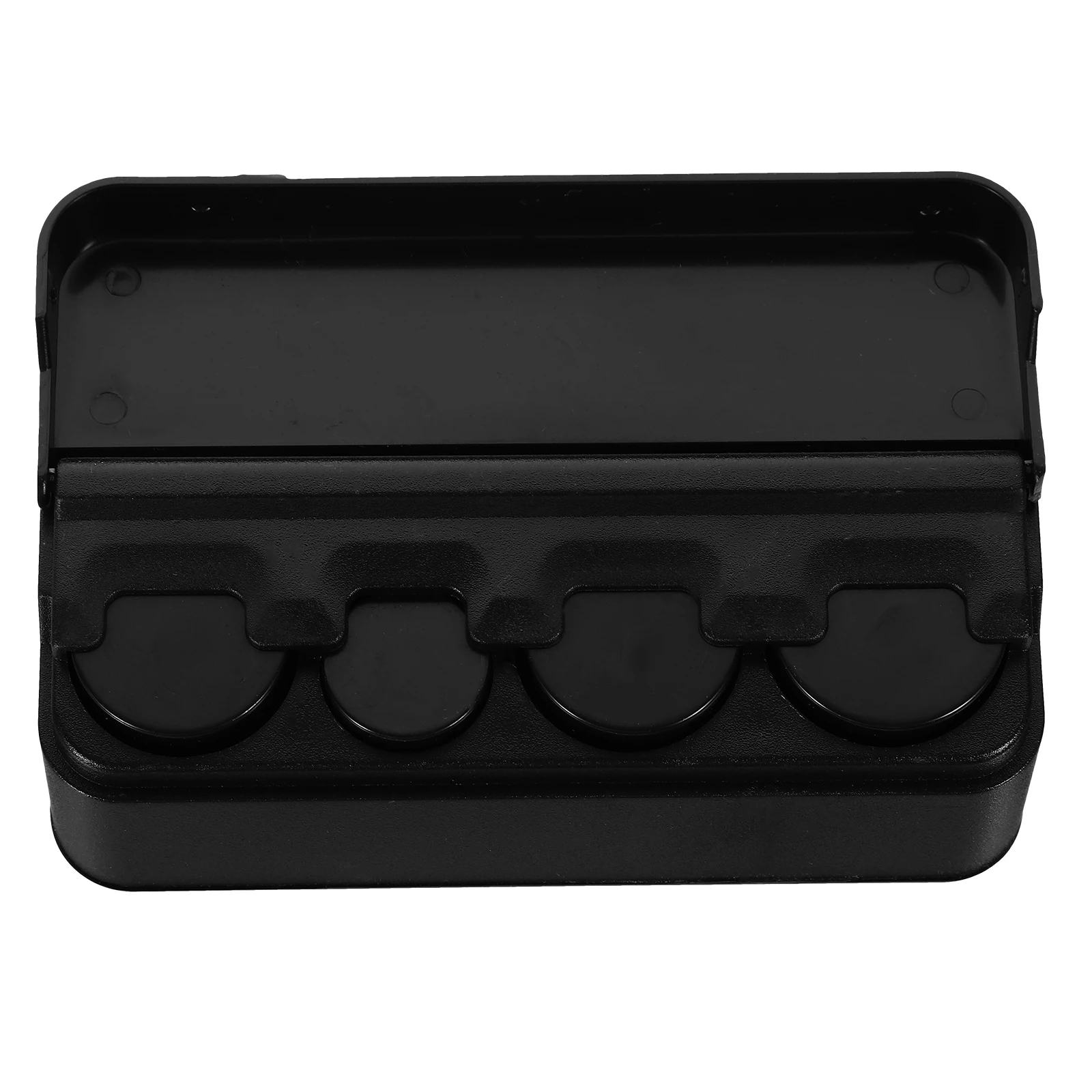 Car Storage Box Coin Holder Organizer for Small Change Car Accessories PP Material Long Dispenser