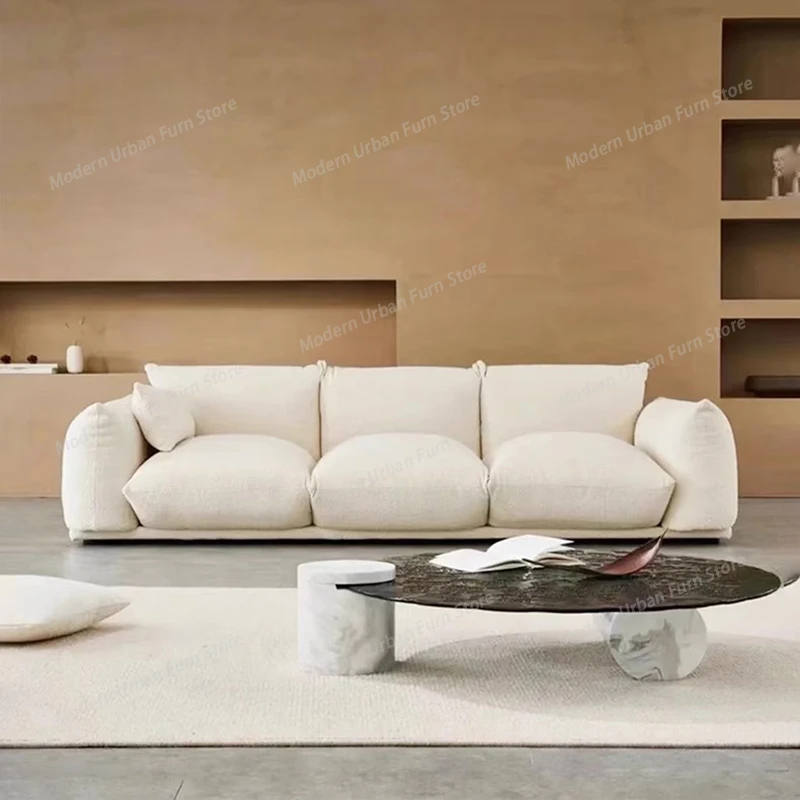 Modern Puffs Living Room Sofas Lazy Cute Nordic Cloud Outdoor Sofa Love Seat Bedroom Lounge Garden Muebles Trendy Furniture