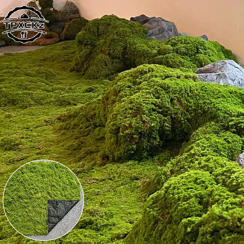Artificial Moss Landscape Bionic Lawn False Moss Micro Landscape Layout Lawn Bonsai Pottery Paving Landscape Outdoor Indoor