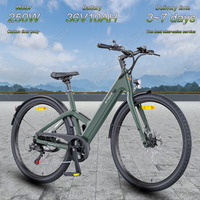 Engwe N1 Air ST Electric Bicycle 250W Motor 36V 10AH Removable Battery Aluminum Alloy Aldult E-bike 29 inch Tire Electric Bike