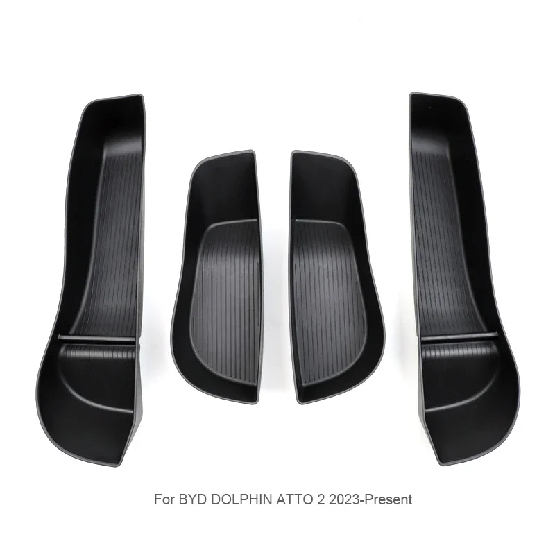 

Car Armrest Box Storage ABS Auto Door Storage Organizer Tray Box Water Cup Holder Accessory For BYD DOLPHIN ATTO 2 2023-Present