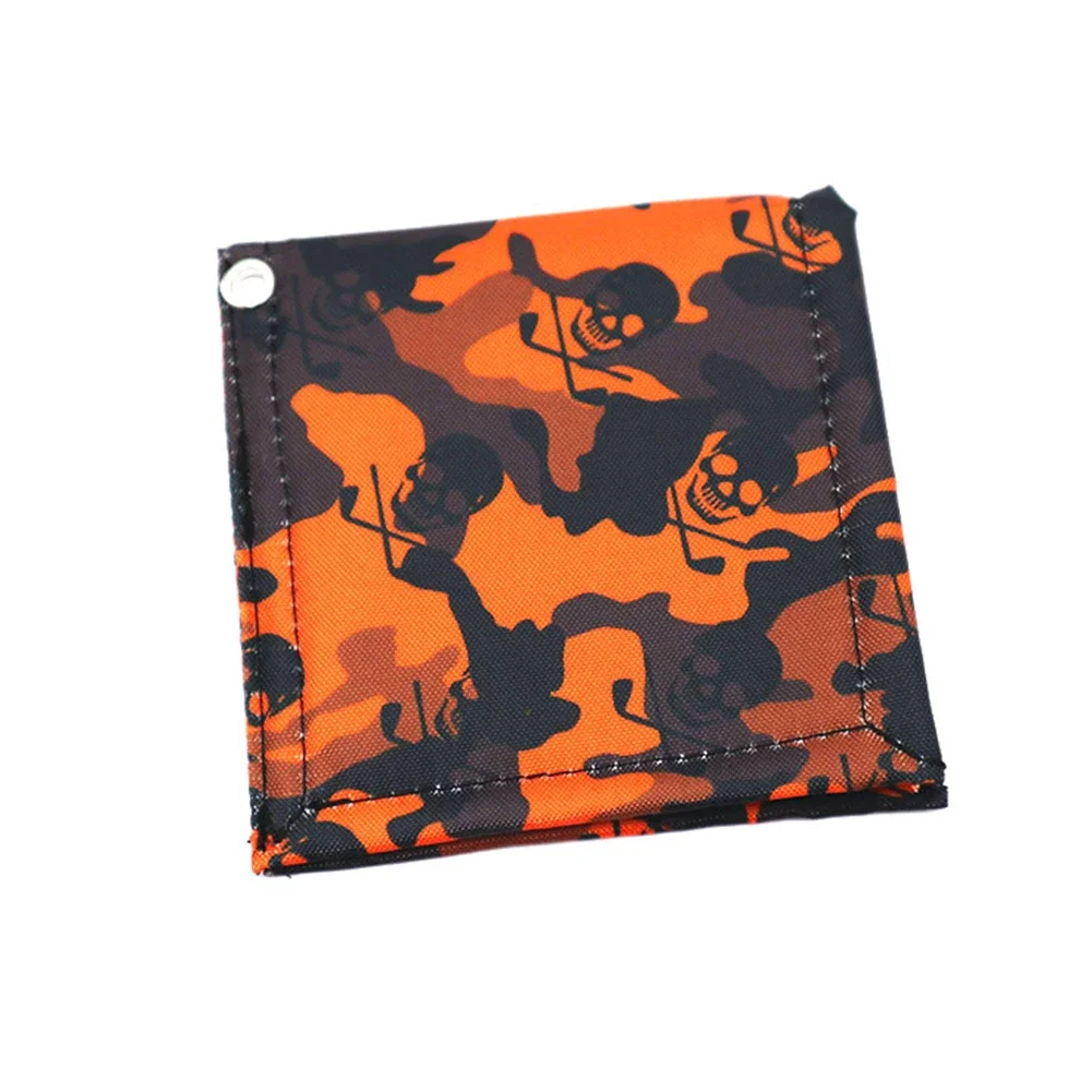 Camouflage Microfiber Golf Towel with Carabiner Clip Golf Cleaning Towel Golf Ball Cleaner Golf Accessories for Men and Women