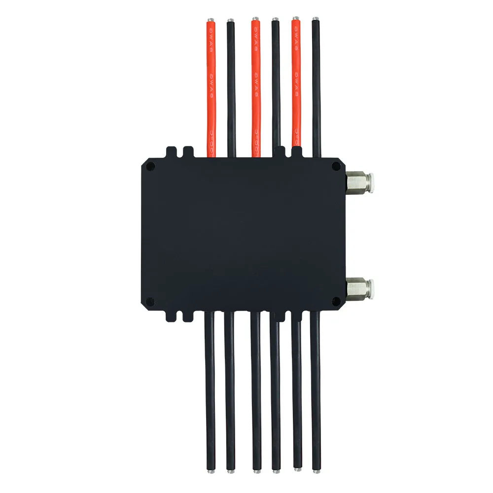 Flipsky Fsesc 75300 84v wysoki prąd 350a Esc baza na Vesc z aluminiowa obudowa wodą chłodzącą obudowę do E-folii wodolot