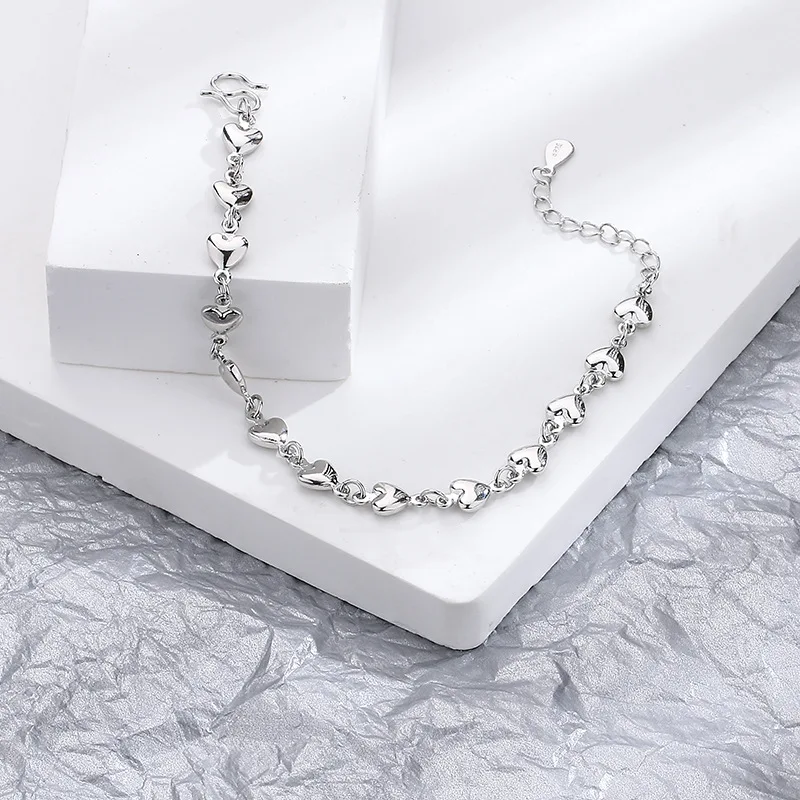 VENTFILLE 925 zilveren diamanten bezaaide vlinderarmband damesmode temperament bloem verstelbare armband - afbeelding 1