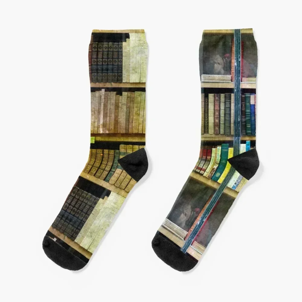 

Antique Books Socks sports and leisure man colored Socks Male Women's