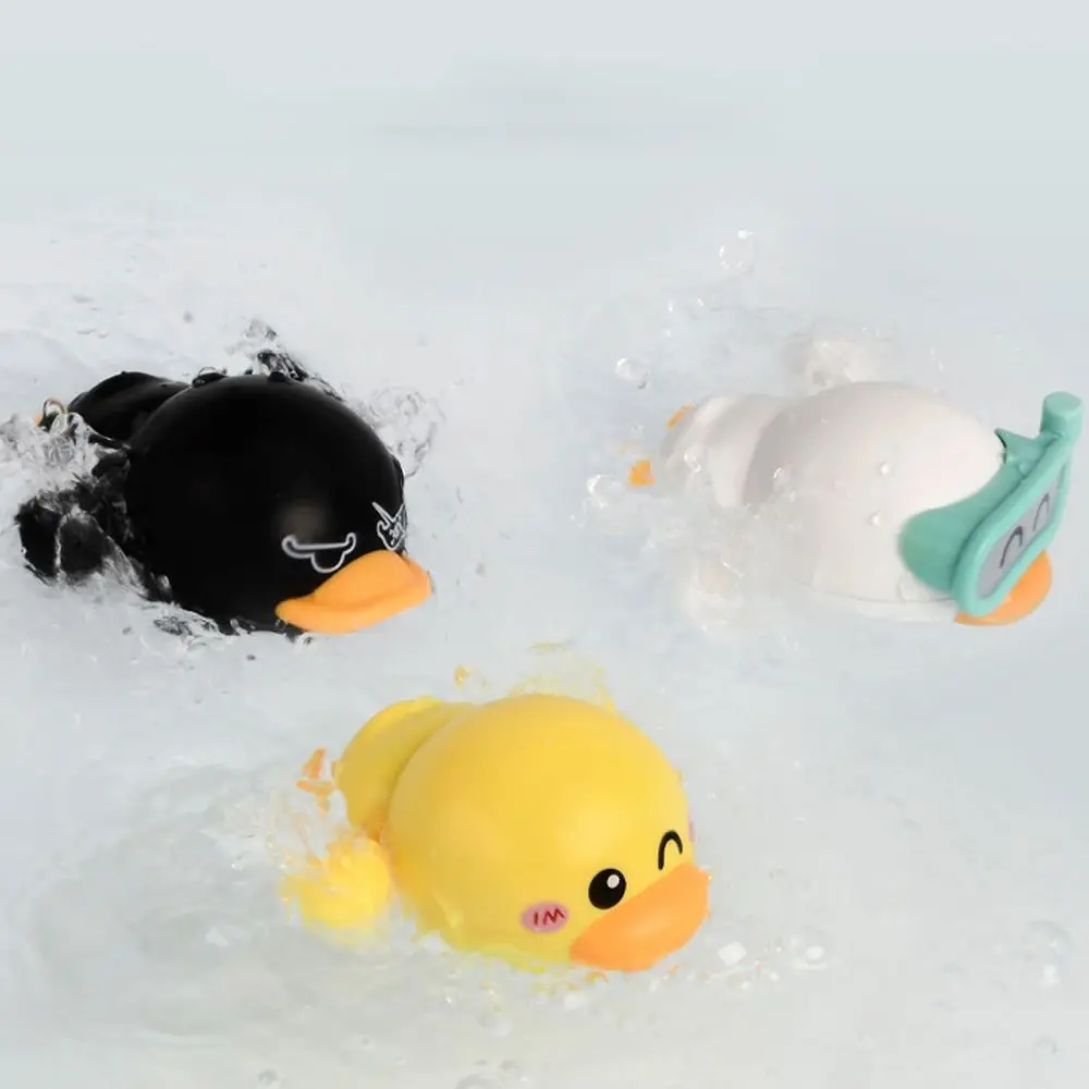 Bathroom Animal For Kids Swimming Cute Bath Toy Children Play Water Toy Cartoon Clockwork Little Duck