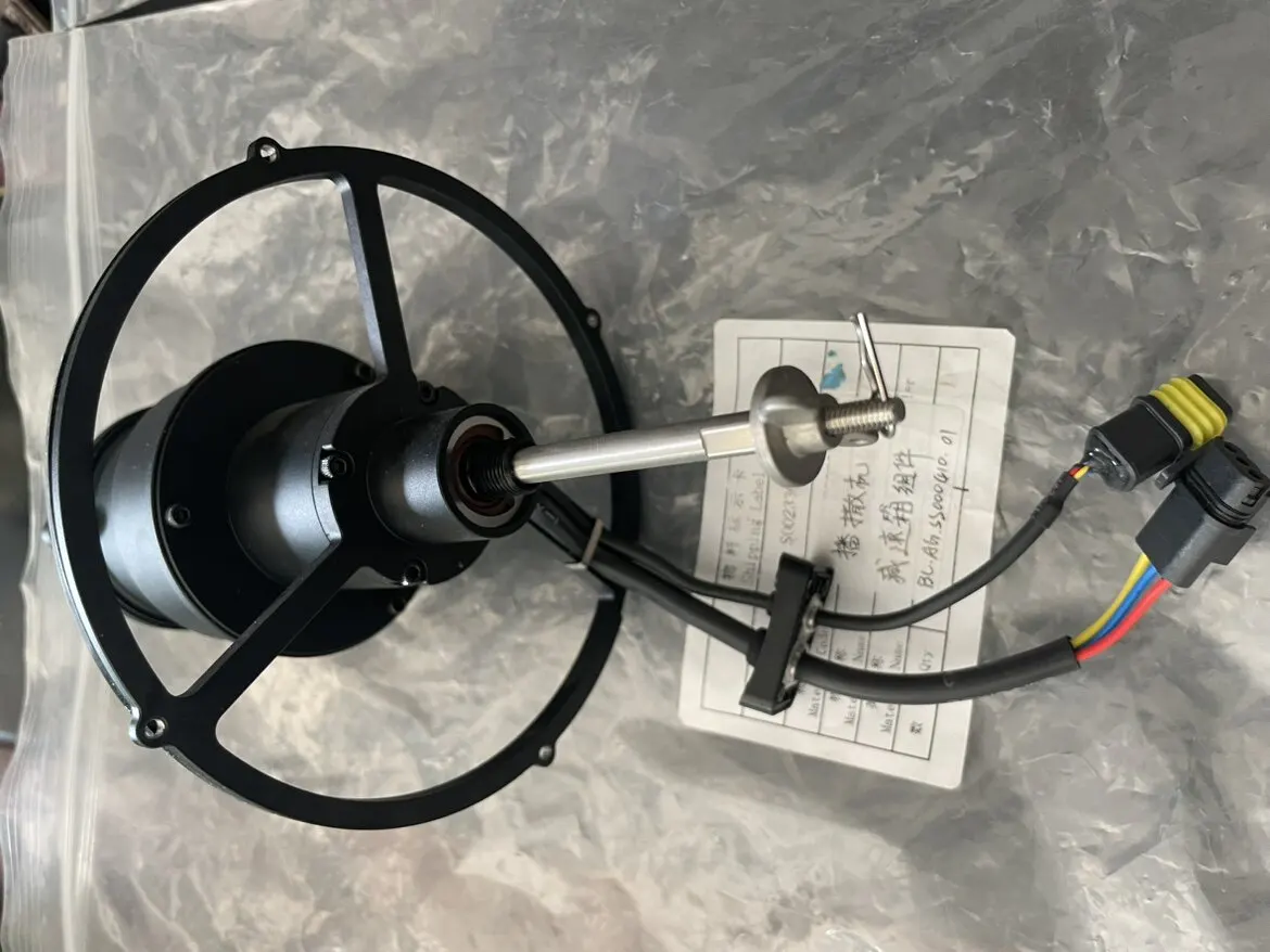 Spreader Reducer Gearbox Assembly Compatible with T30, Agricultural Plant Protection Drone Sowing Device Replacement Spare Parts